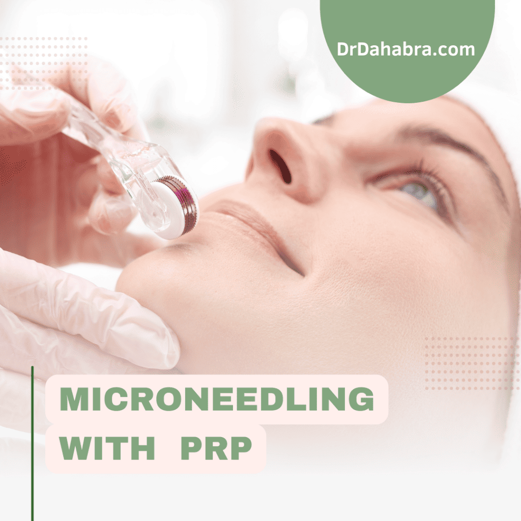 Microneedling with PRP Facial Esthetics