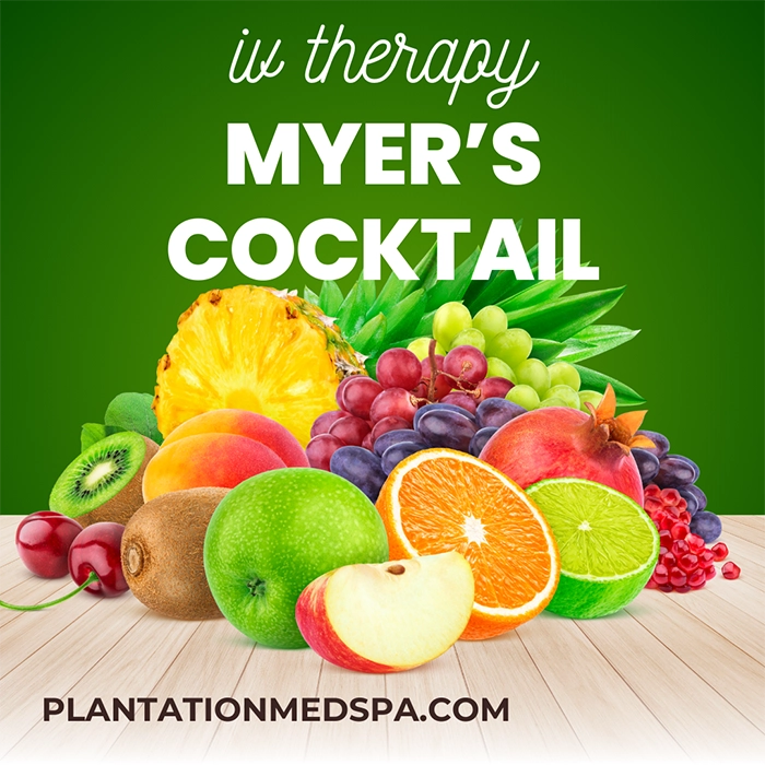 image of Myer's cocktail IV therapy cost at Plantation Florida