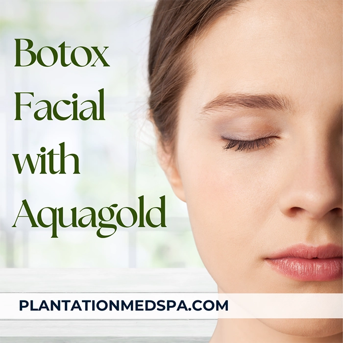 image of Botox facial with aquagold cost in Plantation Florida